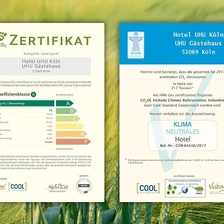 Hotel Uhu Gaestehaus Superior Kolín nad Rýnem